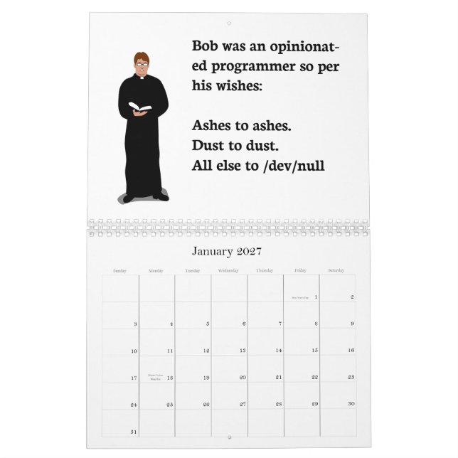 scottk.net-Nerd-Spaßkalender 2014 Vol. II Kalender (Jan 2027)