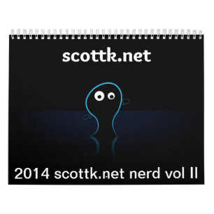 scottk.net-Nerd-Spaßkalender 2014 Vol. II Kalender