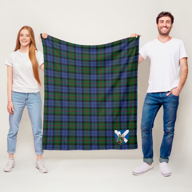 Scotts Baird Tartan Kariert Fleecedecke (Beispiel)