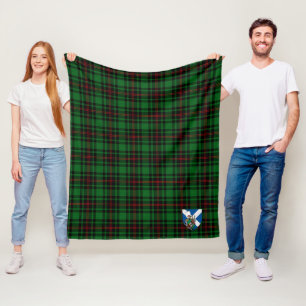 Scotts Beveridge Tartan Karo Fleecedecke