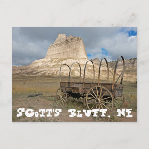 Scott's Bluff im heutigen Nebraska Postkarte