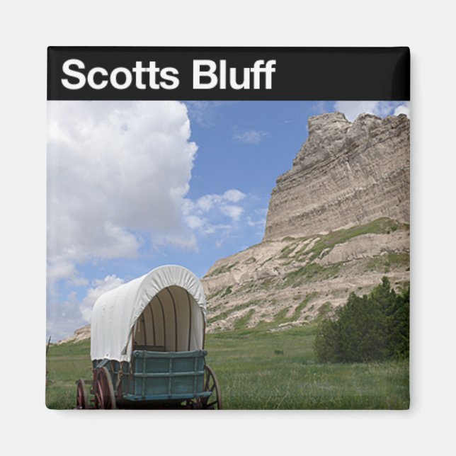 Scotts Bluff National Monument Magnet (Vorne)