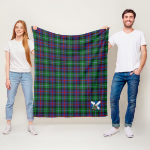 Scotts Calder Tartan Kariert Fleecedecke