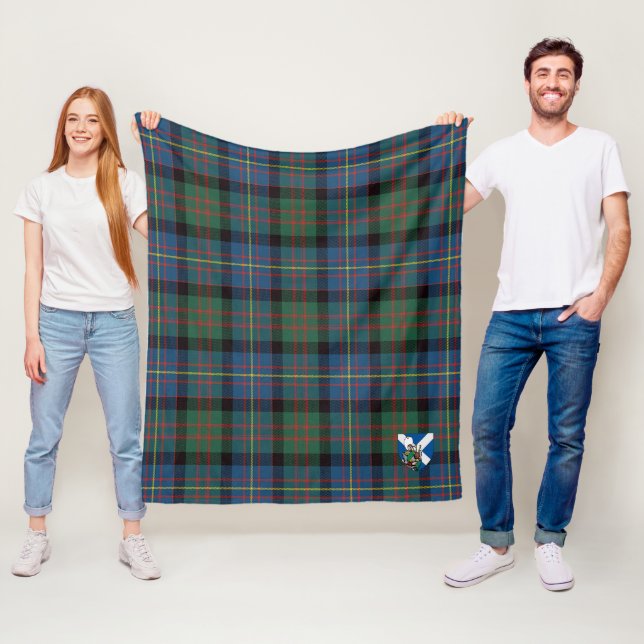 Scotts Cameron von Erracht Ancient Tartan Kariert Fleecedecke (Beispiel)