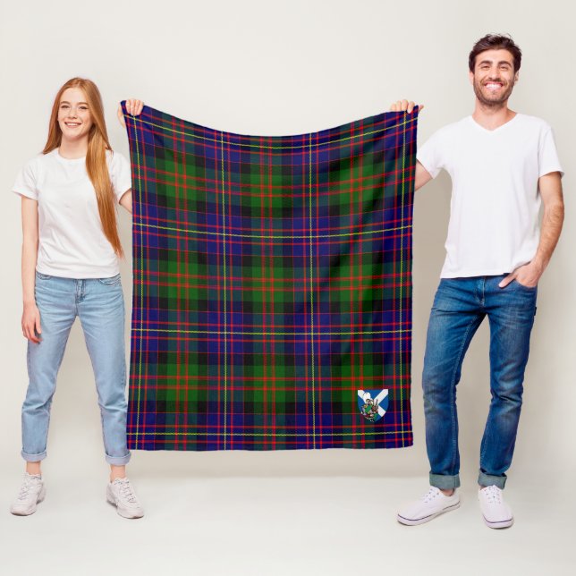 Scotts Cameron von Erracht Modern Tartan Kariert Fleecedecke (Beispiel)