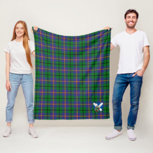 Scotts Carmichael Tartan Kariert Fleecedecke