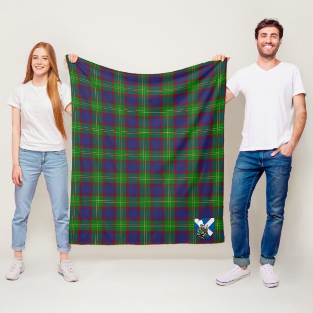Scotts Durie Tartan Kariert Fleecedecke (Beispiel)