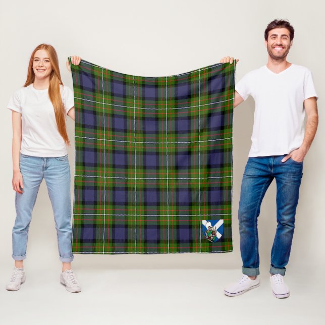 Scotts Ferguson Modern Tartan Kariert Fleecedecke (Beispiel)