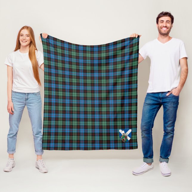 Scotts Guthrie Tartan Kariert Fleecedecke (Beispiel)