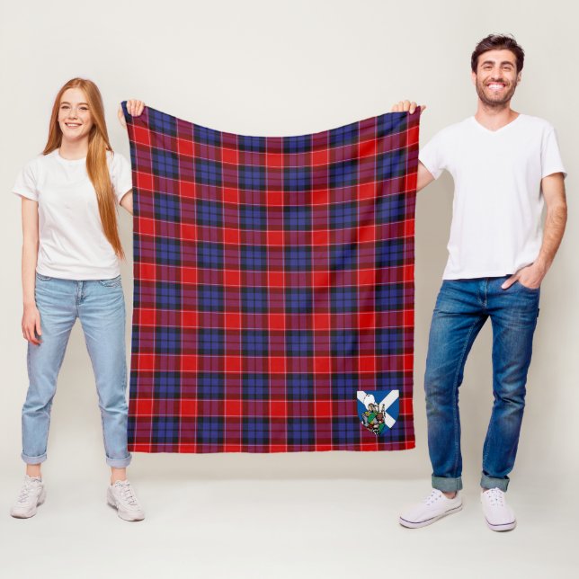 Scotts Haldane Tartan Kariert Fleecedecke (Beispiel)