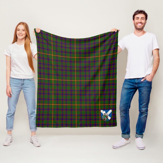 Scotts Hall Tartan Kariert Fleecedecke (Beispiel)
