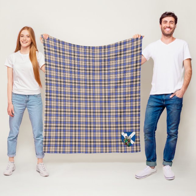 Scotts Hannay Tartan Kariert Fleecedecke (Beispiel)