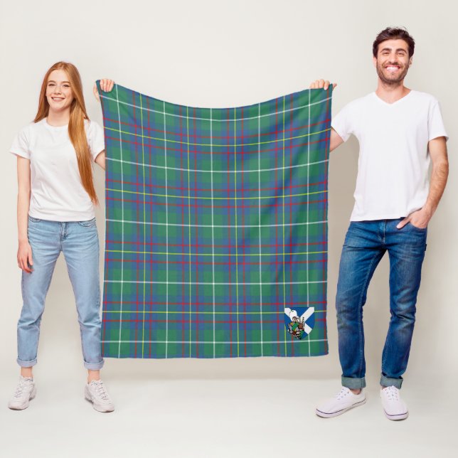 Scotts Inglis Ancient Tartan Kariert Fleecedecke (Beispiel)