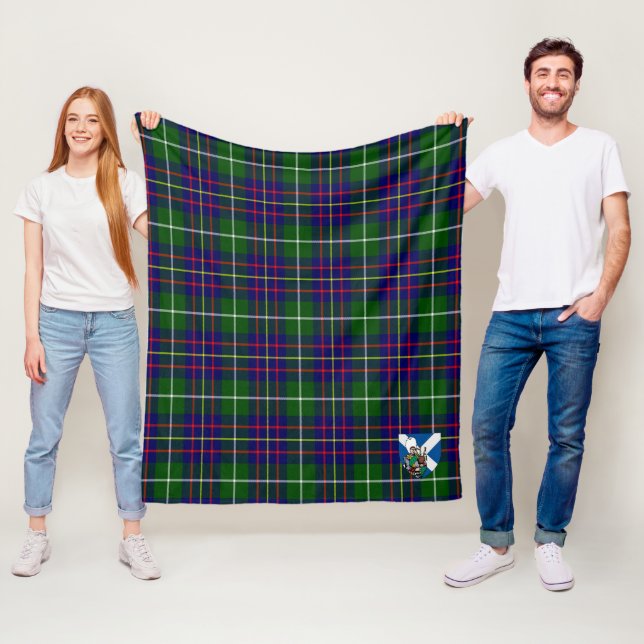 Scotts Inglis Modern Tartan Kariert Fleecedecke (Beispiel)