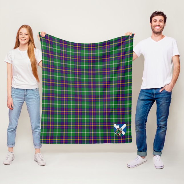 Scotts Inglis Tartan Kariert Fleecedecke (Beispiel)