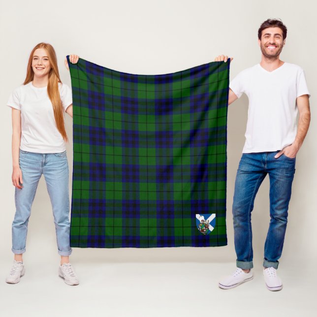 Scotts Keith Modern Tartan Kariert Fleecedecke (Beispiel)