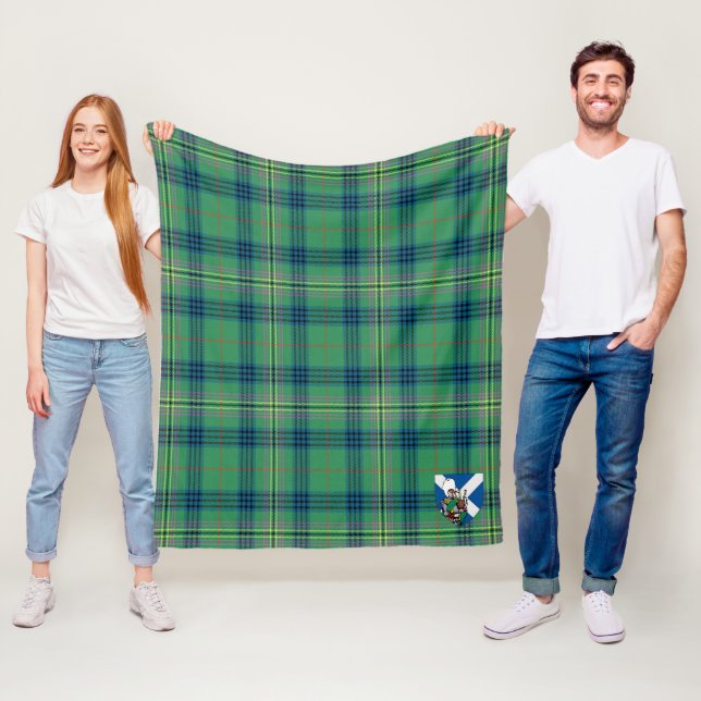 Scotts Kennedy Ancient Tartan Kariert Fleecedecke (Beispiel)