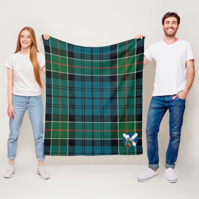 Scotts Kirkpatrick Tartan Kariert Fleecedecke (Beispiel)