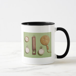 Scotts Kompass, Thermometer, Sundial, Tasse