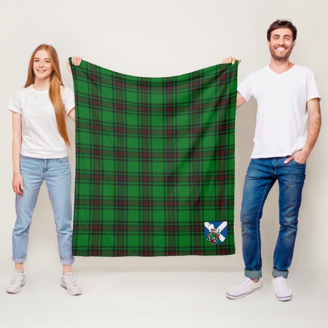 Scotts Logie Tartan Kariert Fleecedecke (Beispiel)