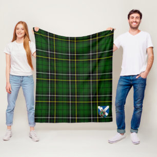 Scotts MacAlpine Modern Tartan Kariert Fleecedecke