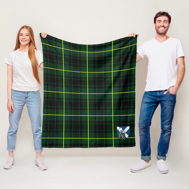 Scotts MacArthur Modern Tartan Kariert Fleecedecke (Beispiel)