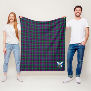 Scotts MacArthur von Milton Tartan Kariert Fleecedecke