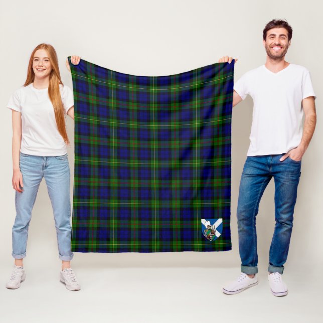 Scotts MacEwan Tartan Kariert Fleecedecke (Beispiel)