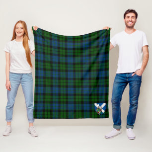 Scotts MacKie Tartan Kariert Fleecedecke