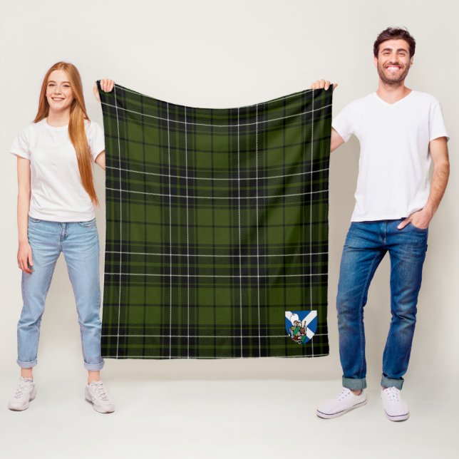 Scotts MacLean Hunting Tartan Kariert Fleecedecke (Beispiel)