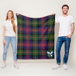 Scotts MacLennan Tartan Kariert Fleecedecke