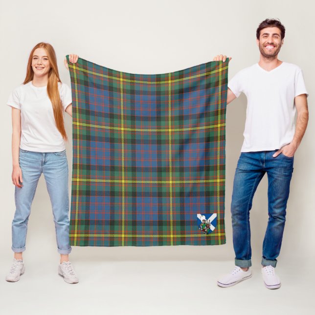 Scotts MacSporran Tartan Kariert Fleecedecke (Beispiel)