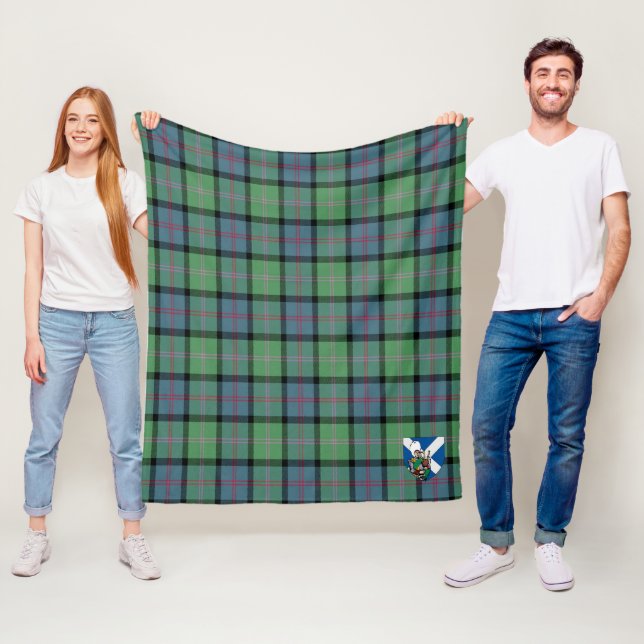 Scotts MacThomas Ancient Tartan Kariert Fleecedecke (Beispiel)