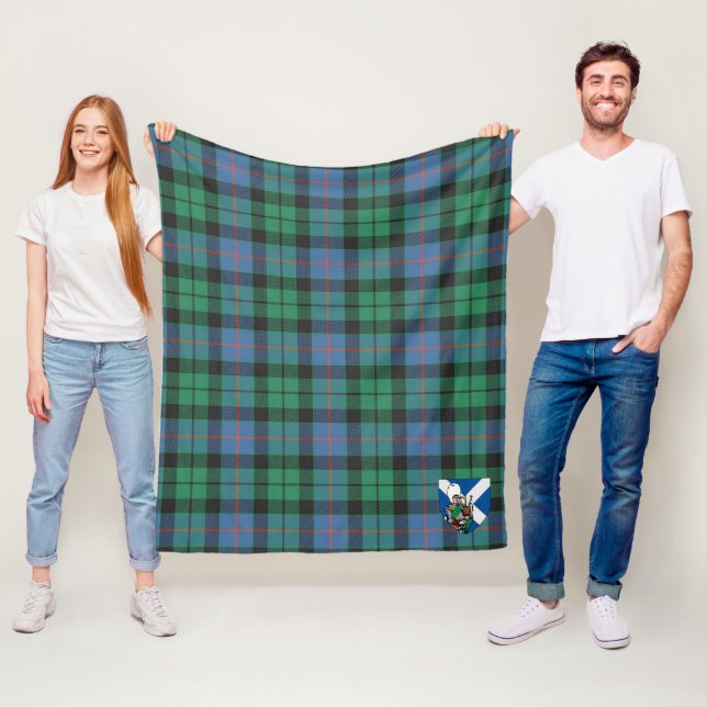 Scotts Morrison Ancient Tartan Kariert Fleecedecke (Beispiel)