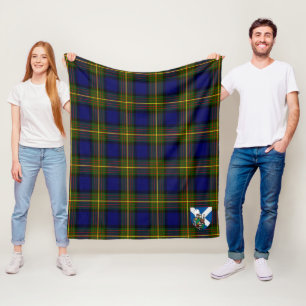 Scotts Muir Tartan Kariert Fleecedecke