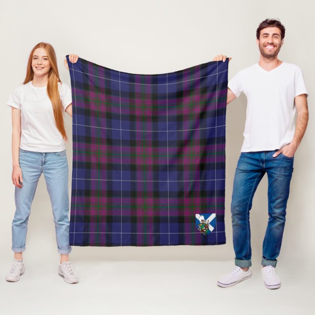 Scotts Pride of Scotland Tartan Kariert Fleecedecke (Beispiel)