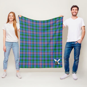 Scotts Ralston Tartan Kariert Fleecedecke