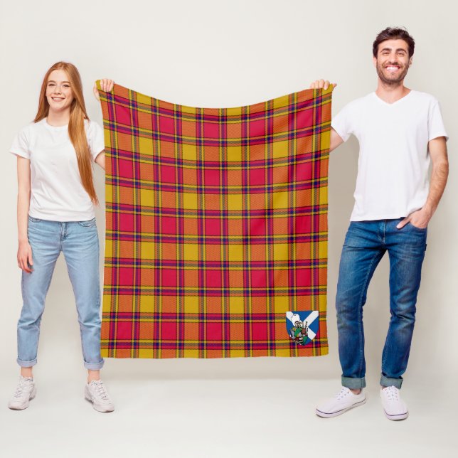 Scotts Scrymgeour Tartan Kariert Fleecedecke (Beispiel)