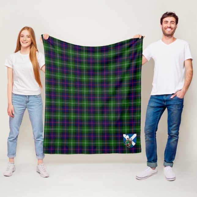 Scotts Swinton Tartan Kariert Fleecedecke (Beispiel)