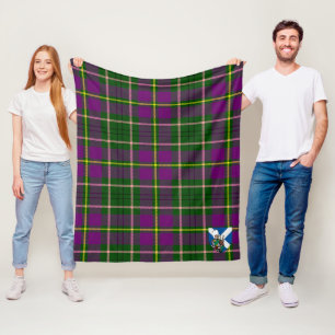 Scotts Taylor Tartan Kariert Fleecedecke