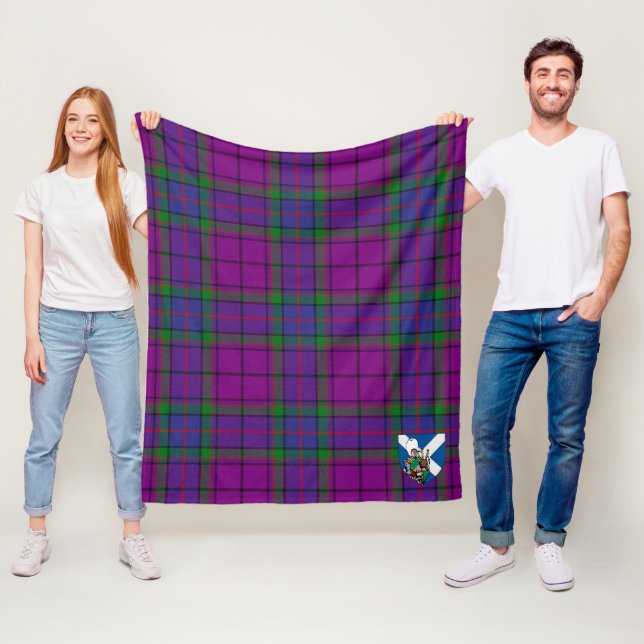 Scotts Wardlaw Tartan Kariert Fleecedecke (Beispiel)