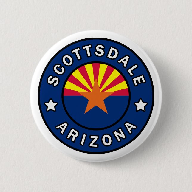 Scottsdale Arizona Button (Vorderseite)