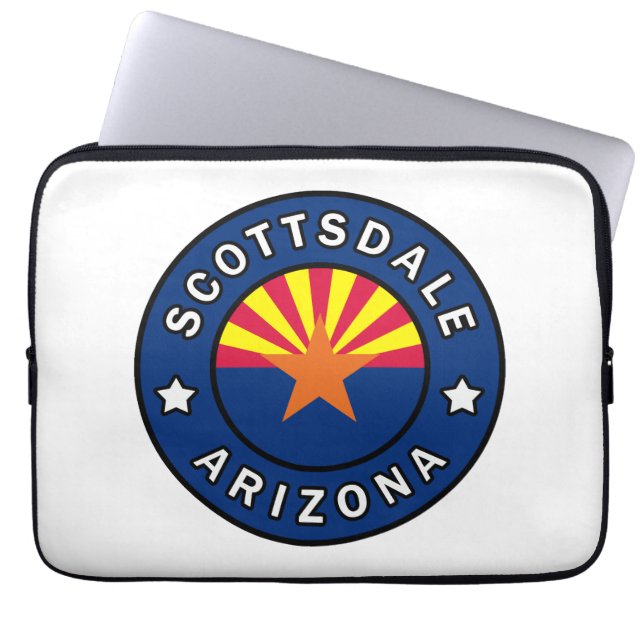 Scottsdale Arizona Laptopschutzhülle (Vorderseite)