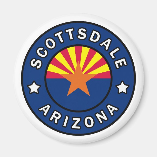 Scottsdale Arizona Magnet (Vorne)