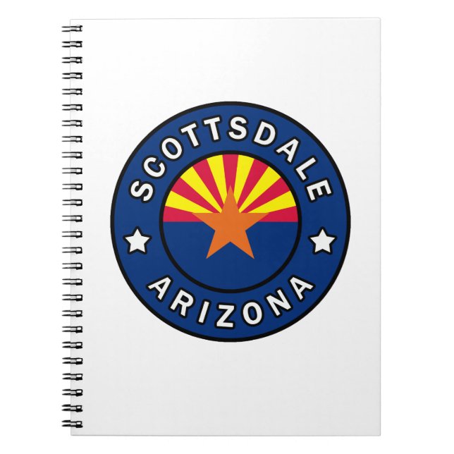 Scottsdale Arizona Notizblock (Vorderseite)