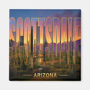 Scottsdale Arizona Wüstenreise Urlaubserinnerungen Magnet