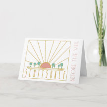 Scottsdale Bachelorette Einladung nach Irland