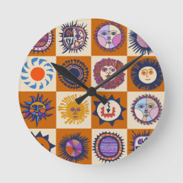 Scottsdale Del Sol Runde Wanduhr