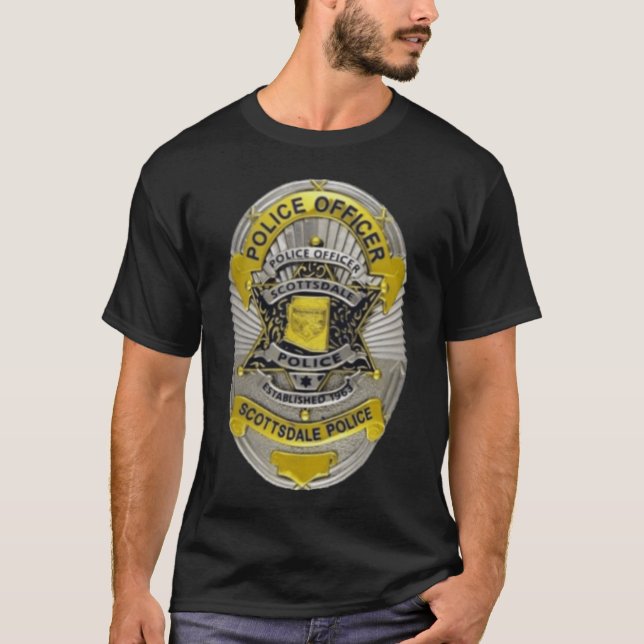 ScottsdaScottsdale Arizona Policele Arizona Police T-Shirt (Vorderseite)