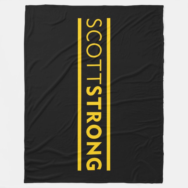 SCOTTSTRONG FLEECE-DECKE FLEECEDECKE (Vorderseite)